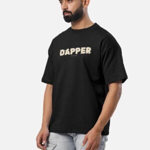 Basic black over sized t-shirt