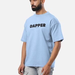 Basic blue over sized t-shirt