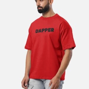 Basic red over sized t-shirt